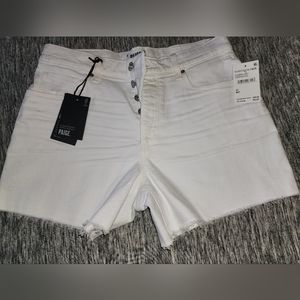 Distressed Jean shorts